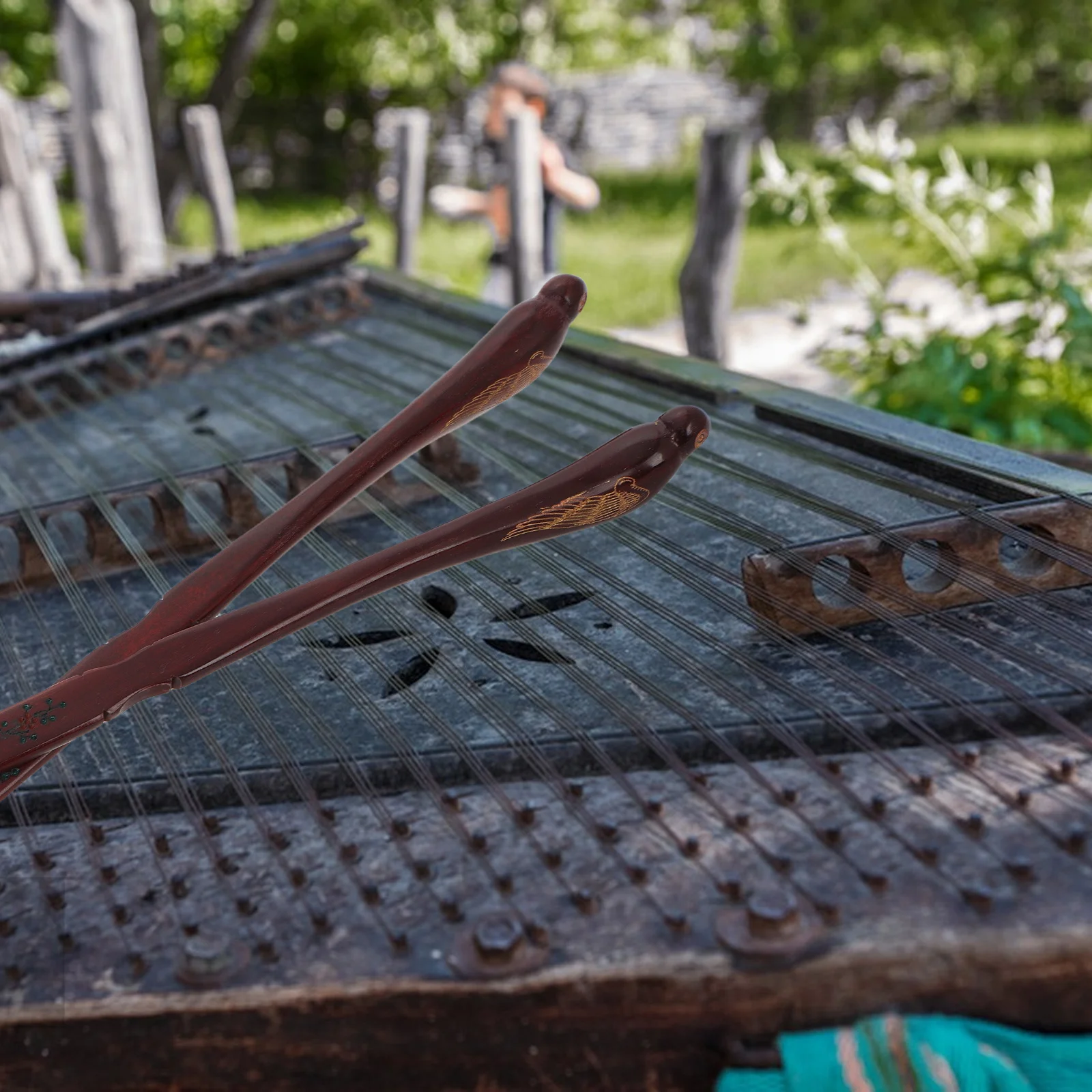 2 шт., большие тренировочные молотки из палисандра Yangqin, молотки для упражнений в форме птицы, игровые инструменты Yangqin для развития навыков 2 шт., большие тренировочные молотки из палисандра Yangqin, молотки для упражнений в форме птицы, игровые инструменты Yangqin для развития навыков