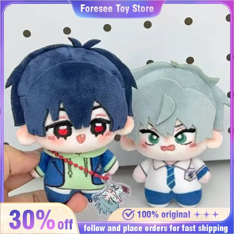 

10cm Anime ALIEN STAGE Ivan Till Cartoon Plush Stuffed Doll Starfish Body Cosplay Game Toy Dolls Pendant Keychain birthday Gifts
