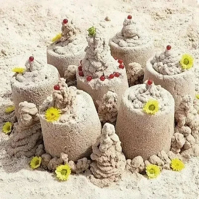 ألعاب الشاطئ للأطفال على الشاطئ ألعاب قمع الفائض الرملي في الهواء الطلق ألعاب مختلطة لمياه الرمل ألعاب الشاطئ