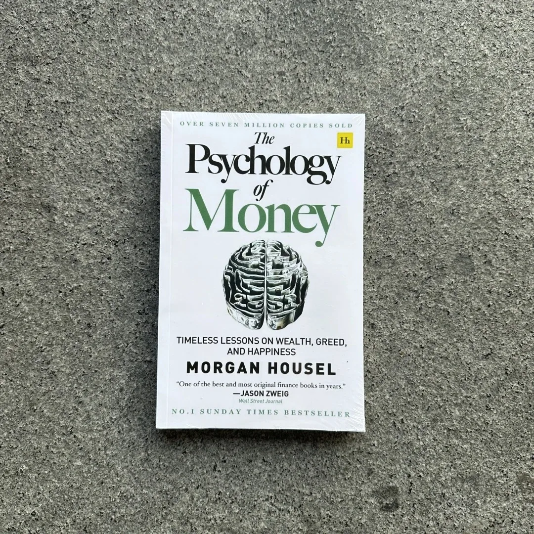 -The Psychology of Money Books for Adults, Timeless Lessons on Wealth, Greed Happiness Business Books..
