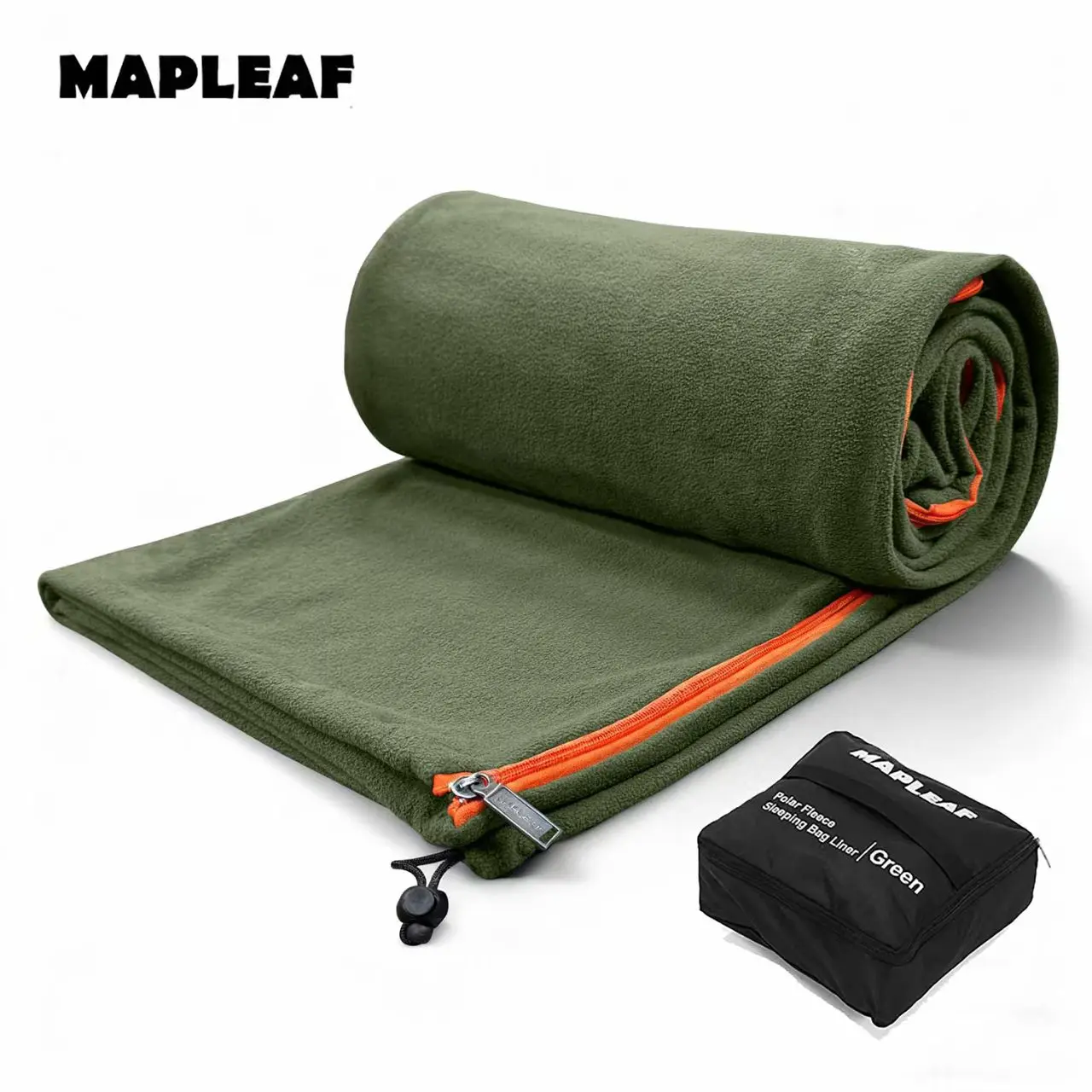 

Флисовый вкладыш для спального мешка MAPLEAF: легкий, для взрослых, для путешествий, кемпинга, как одеяло, зимний спальный мешок