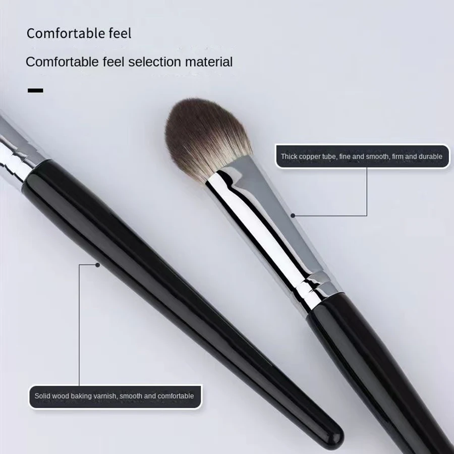 Cream Blush Brush Mimics Fingertip Aplication Stippling Powder Blusher Cream Makeup Brushes Synthetic Hair Blush Make Up Tools