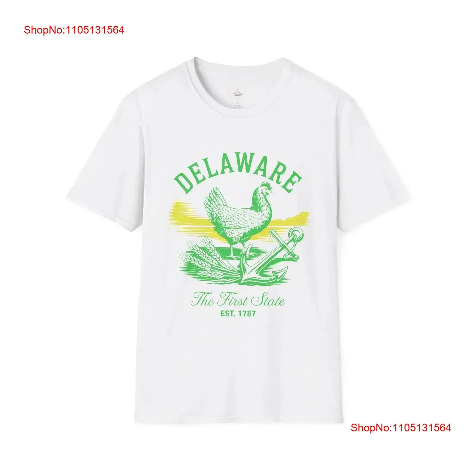 

Delaware T Shirt Softstyle for vintage Washed designer clothes streetwear Comfortable graphic Breathable Stretched Stylish