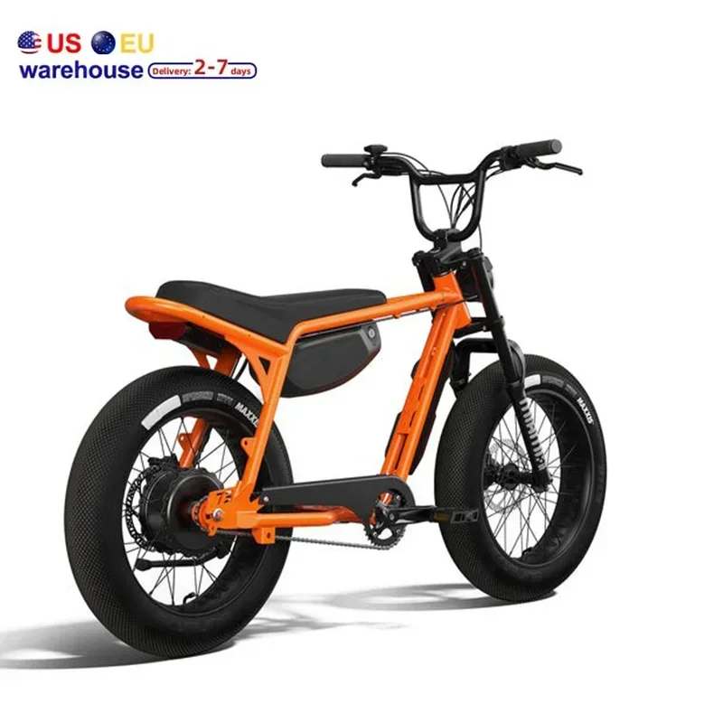 Mountain Off-Road Bike, 48V30AH, Large Battery Dual Seat, Removable Lithium Battery, Replacement Fat Tire Bike