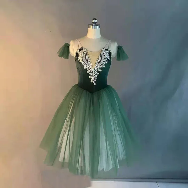 Adult professional Ballet Tutu Dress show window show performance dress Sleeping Beauty pan skirt Children Dance Costume