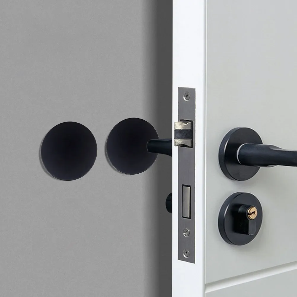 

10 шт. самоклеящихся силиконовых ограничителей для дверей, защитных накладок-амортизаторов, предотвращающих удары дверью, безопасной защиты стен для спальни