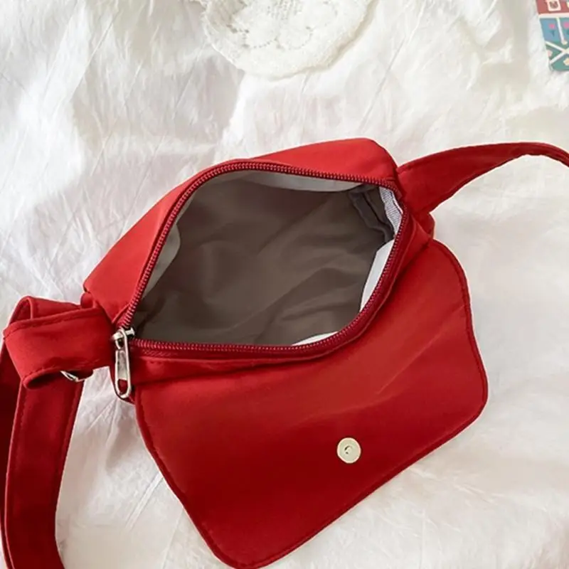 

340D Women Large Capacity Bag Solid Color Crossbody Bag Casual Shoulder Bag