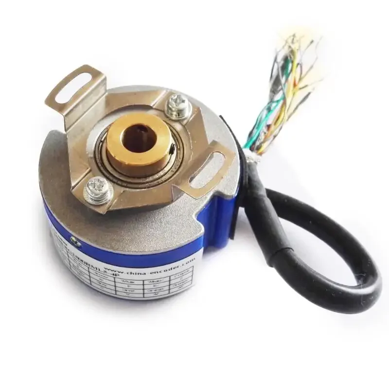 UVW Servo Encoder GSM48 8mm Hollow Shaft Encoder 2500PPR