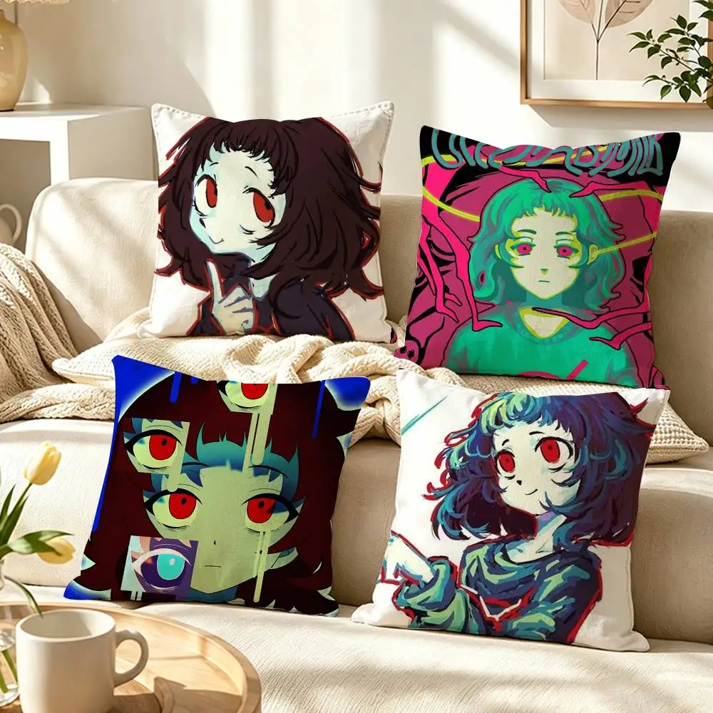 Milk Inside a Bag Milk-chan    Pillow Case Pattern Printed Pillowcase For Living Room Sofa Cushion Cover