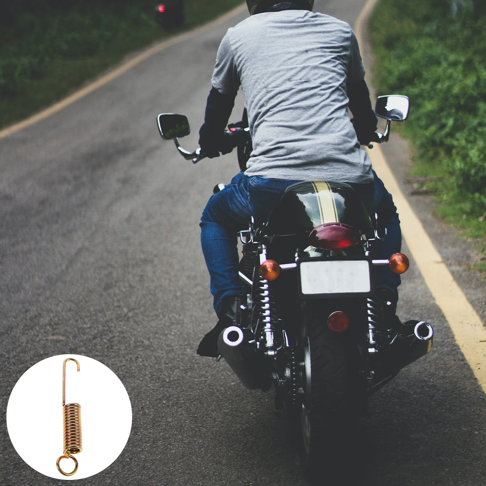 

10Pcs Motorcycle Kickstand Spring Universal Side Stand Return Spring Brake Pedal Repair Motorbike Dirt Bike Replacement