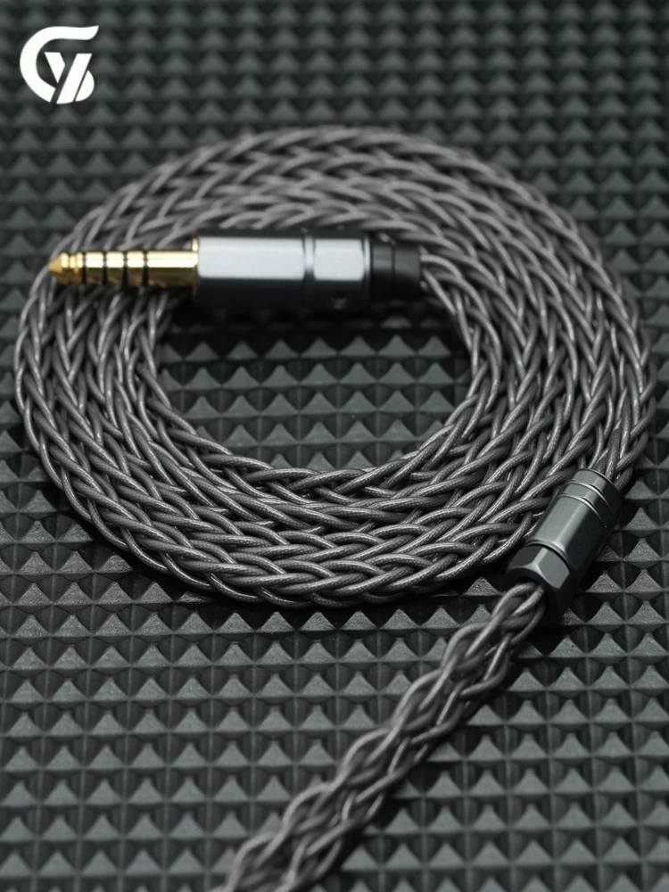 Kabel słuchawkowy GY HiFi-259 Platinum Qiong z miedzianą folią, ulepszony kabel audio 3.5/4.4mm 2Pin 0.78mm/MMCX/HD650 do HIFIMAN IEM — zdjęcie produktu 7