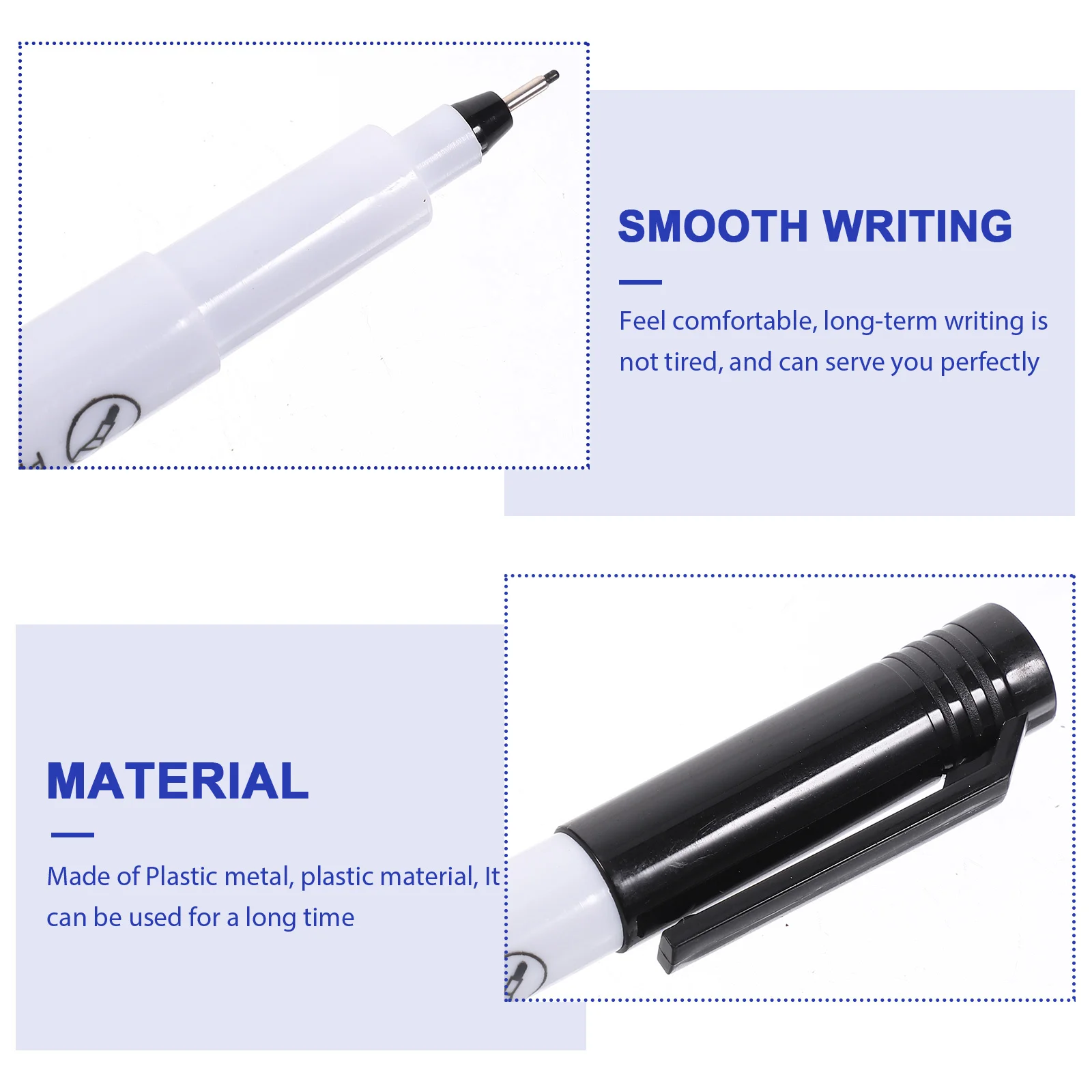 

10Pcs Fine Tip Whiteboard Marker Pen Non-Fading Smooth Writing Dry Erase Markers for School Office Dry Erase Markers Thin