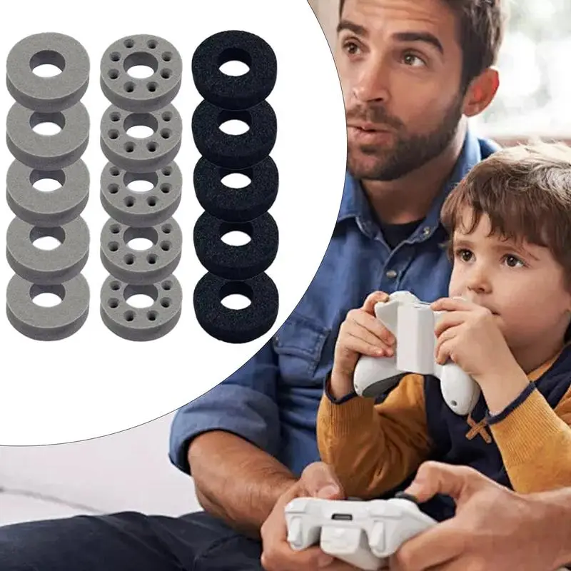 Game Console Motion Control Rings 15X Precision Assistant Rings Game Controller Thumbstick Analog Stick Aim Cover Joystick Ring