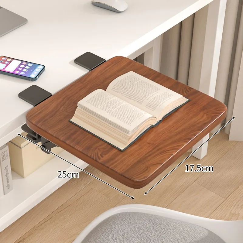 

ABGH-Adjustable For Desk Extension Board-Office For Desk, Home Use Foldable Keyboard Tray Clamp Computer Arm Rest