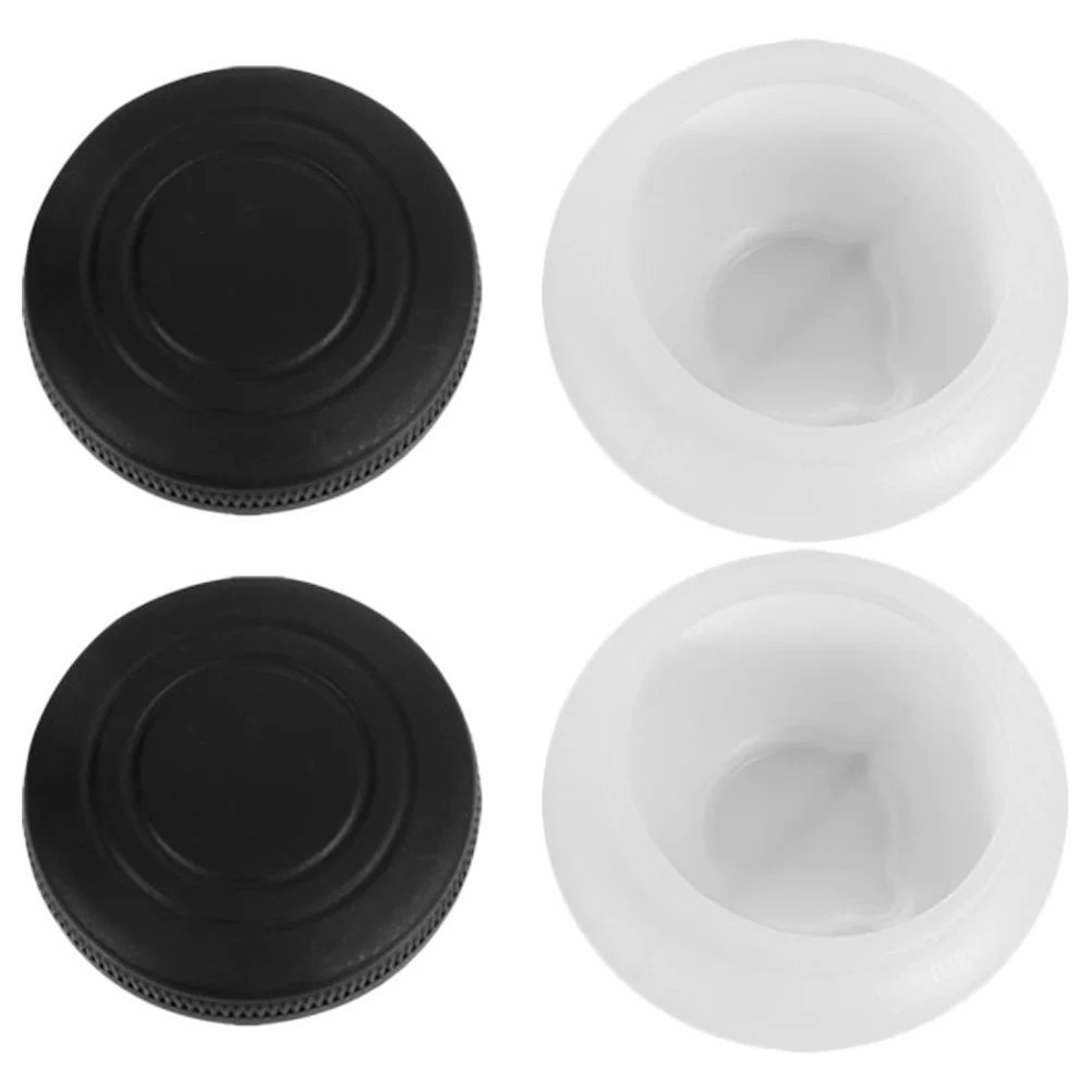 2 Stuks Kleur Potlood Pot Mini Palet Cup Professionele Paletten Bekers Olie Met Deksel Pigment Mengen Plastic Draagbaar