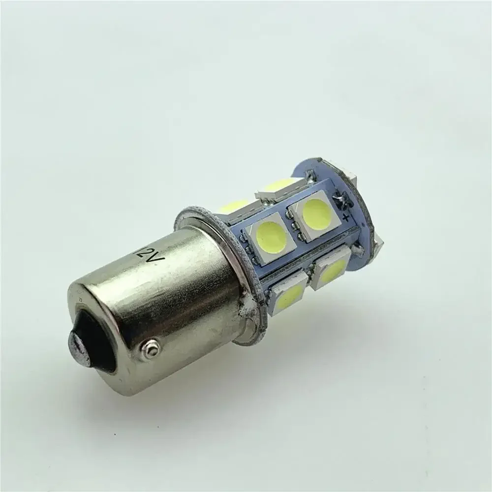 รถกระพริบไฟเบรคไฮไลท์ 5050smd รถ Led พวงมาลัยย้อนกลับ 1156/1157 13 Led