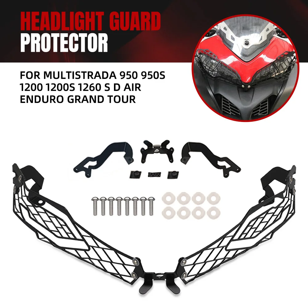 

Защитная решетка для фар для Ducati MULTISTRADA 950 950S 1200 1200S 1260 S D AIR ENDURO GRAND TOUR
