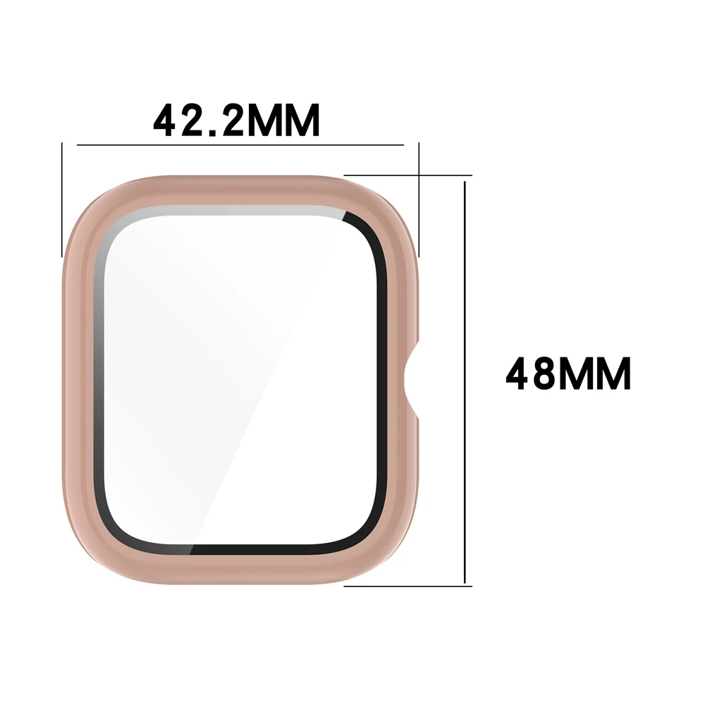 واقي شاشة من الزجاج المقسى لساعة فيفو ، غطاء حافظة ، إطار ، نحيف ، ملحقات واقية ، جودة عالية ، GT
