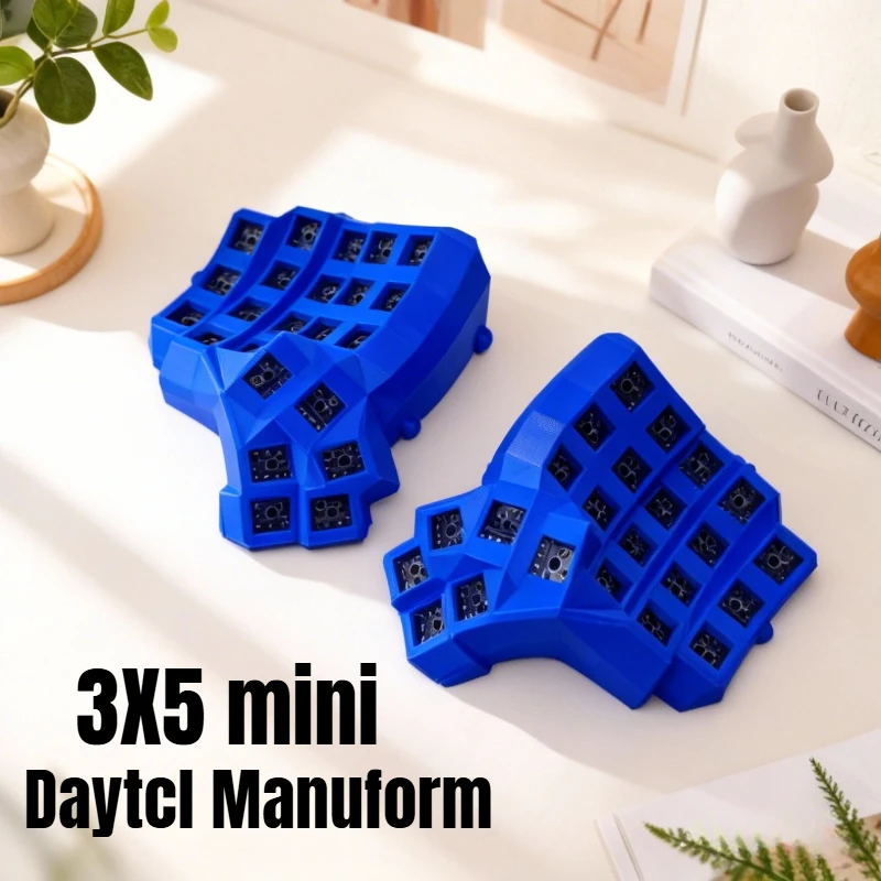 

Мини-клавиатура Dactyl Manuform 3x5/3x6/4x5/4x6/5x5/5x6 с раздельной раскладкой, проводная, с возможностью горячей замены переключателей MX, эргономичная игровая клавиатура для геймеров (Teclado)