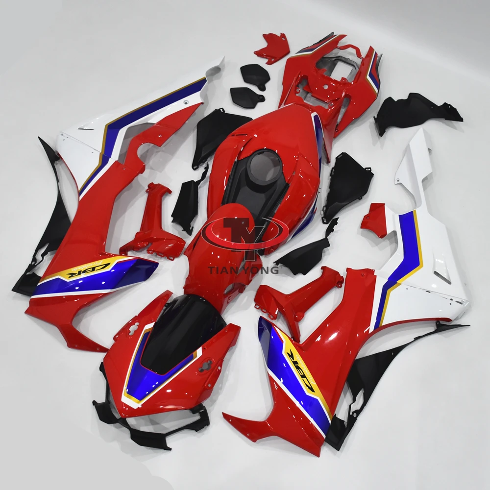 Red blue white gold stripes Motorcycle For CBR1000RR 2017 2018 2019 2020 CBR 1000RR Full Fairing Kit Injection Bodywork Cowling