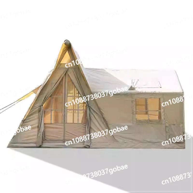 

Надувная палатка, уличная складная портативная, полностью автоматическая, быстро открывающаяся, непромокаемая, утолщенная, туристическая, для прогулок на открытом воздухе