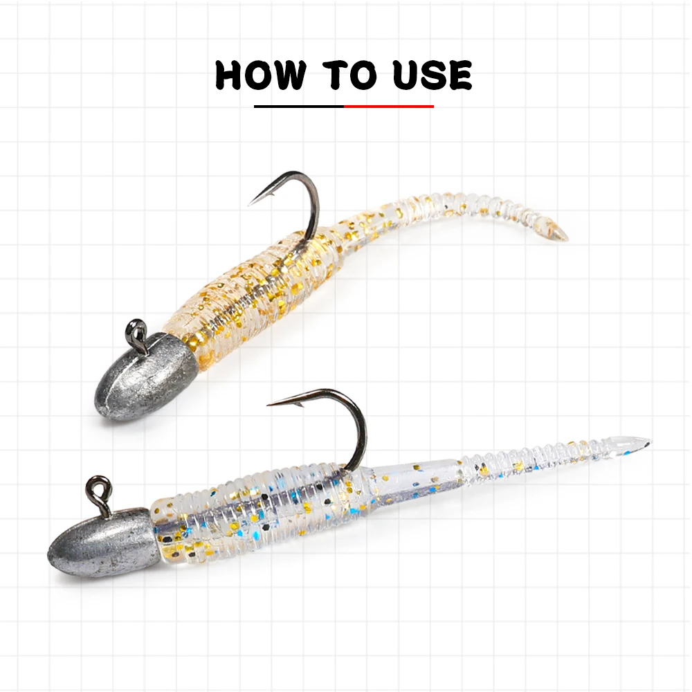 Spinpoler Ajing Soft Fishing Lure Worm 3.5cm Tpr Floating Micro Ultra Rigs Jig Head Drop Shot Rock Silicon Freshwater 20pcs/Box - AliExpress 18 Spinpoler Ajing Soft Fishing Lure Worm 3.5cm Tpr Floating Micro Ultra Rigs Jig Head Drop Shot Rock Silicon Freshwater 20pcs/Box - AliExpress 18
