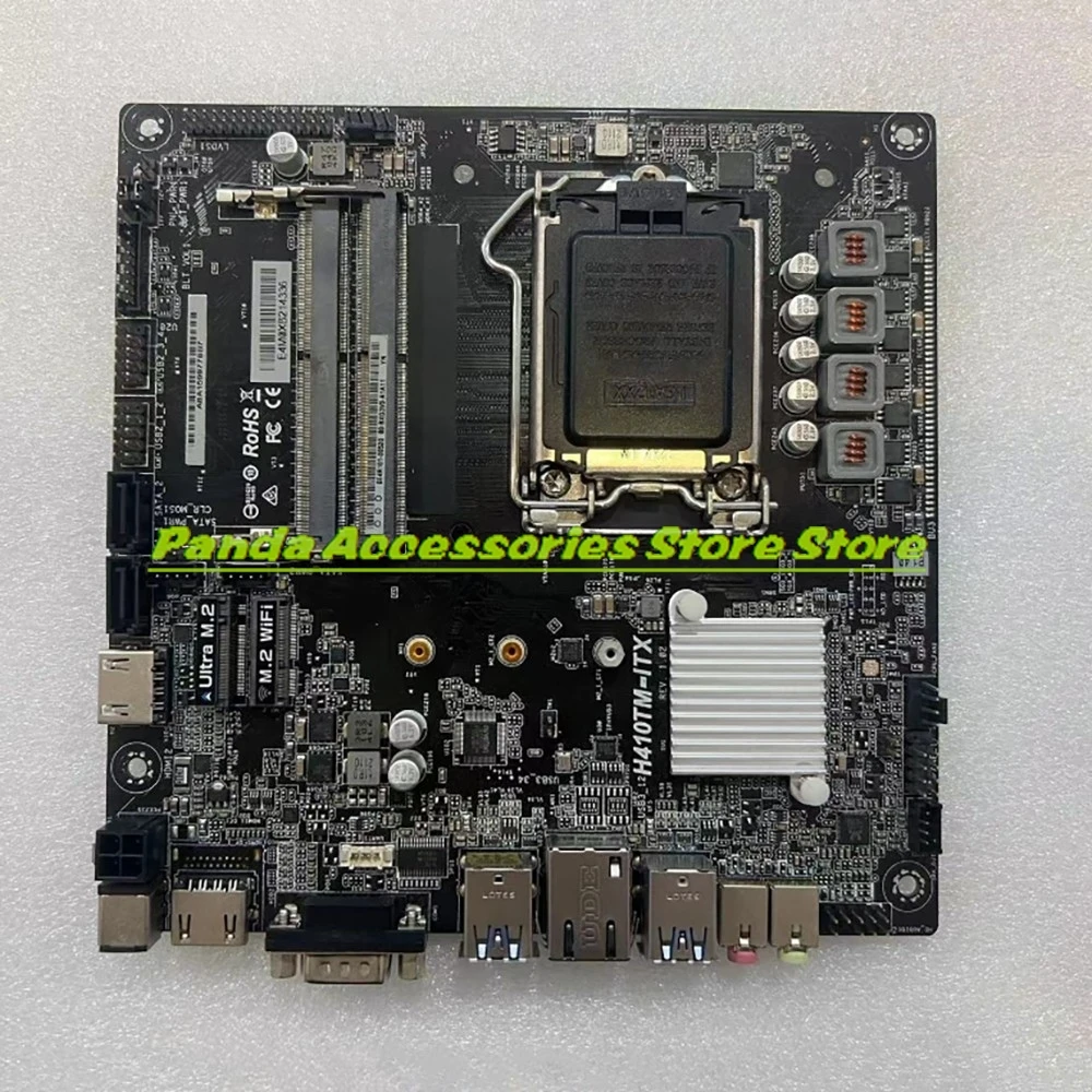 H410TM-ITX 510 Motherboard Industrial Control Ultra-Thin Mini Mainframe Motherboard