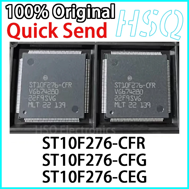 

ST10F276-CFR ST10F276-CFG ST10F276-CEG QFP144-контактный автомобильный аудиоплата процессор совершенно новый на складе
