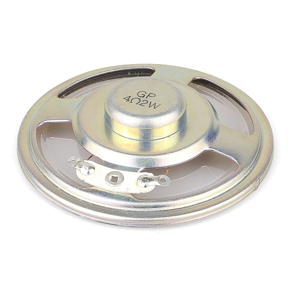 MW Audio 2 Stück 2,25" Wasserdichter Lautsprecher 4 Ohm 2W, Neodym Klarfilm Lauter Alarmlautsprecher 57mm – Detail 5