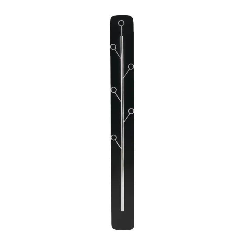 

Stainless steel clothes rack No punching, home wall hanging, household living room bag rack, bedroom simple fitting room