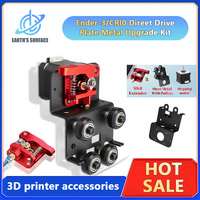 3D Printer Accessories Ender-3/CR10 Direct Drive Plate Metal Upgrade Kit for CR10 Ender 3 Direct Extruder Adapter Back Plate