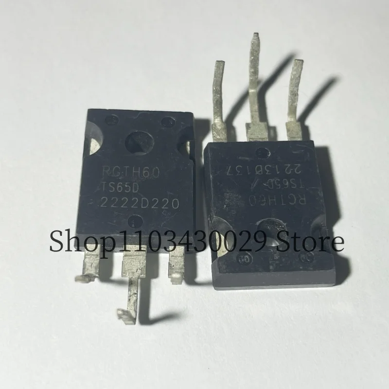 10Pcs Demolition RGTH60TS65D RGTH60TS65 TO-247 60A 650V IGBT Power Transistor