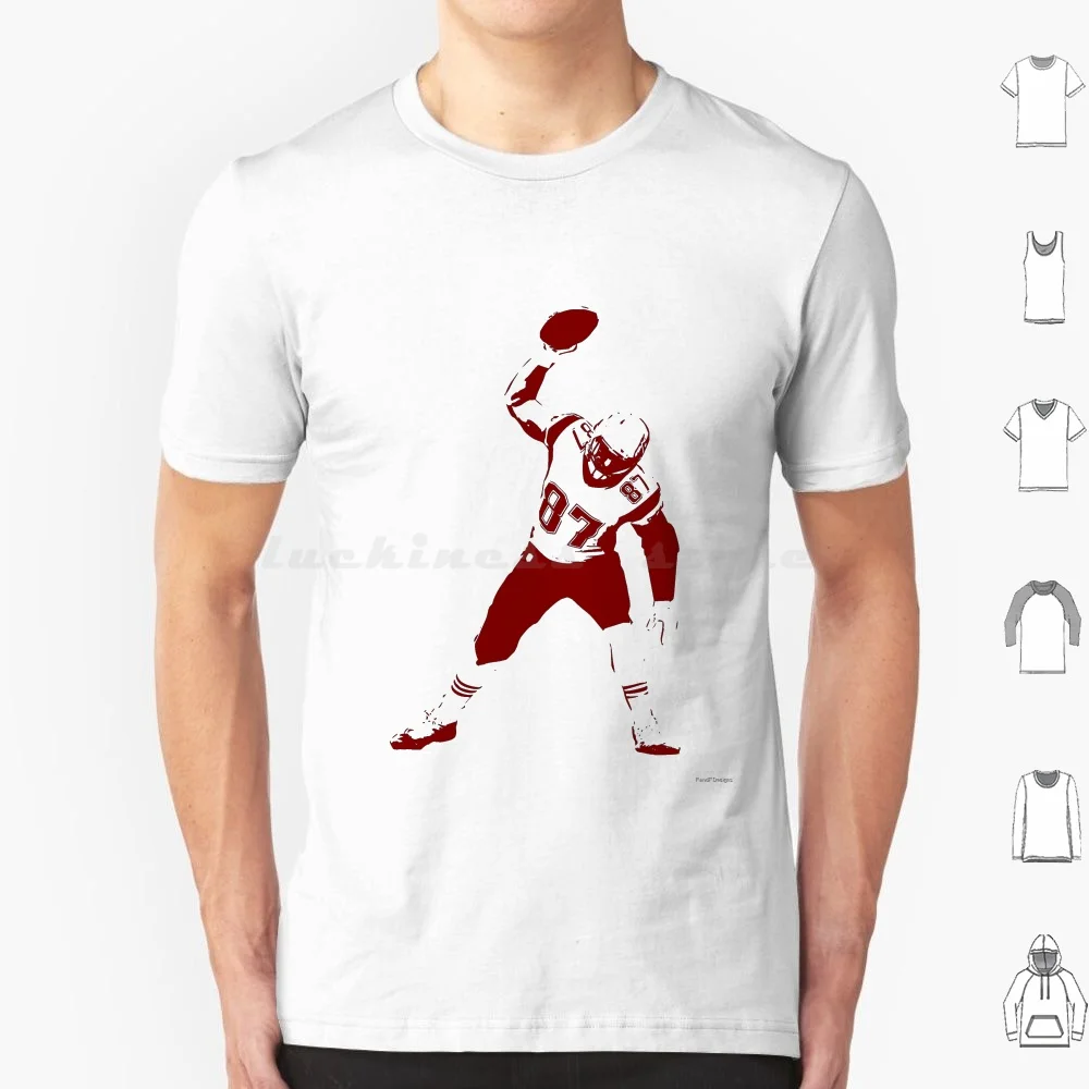Football Gronk Spike Touchdown T Shirt Cotton Men Women DIY Print Football Tampa Bay New England Rob Gronkowski Patriots