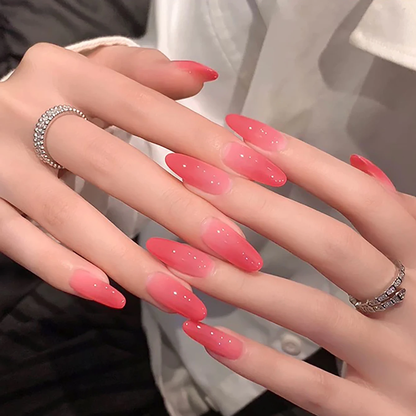 MIANEL 10ML Sheer Icy Misty Pink Gel Nail Polish 2026 Summer New Trendy Pure Desire Blush Nails Pink Nails