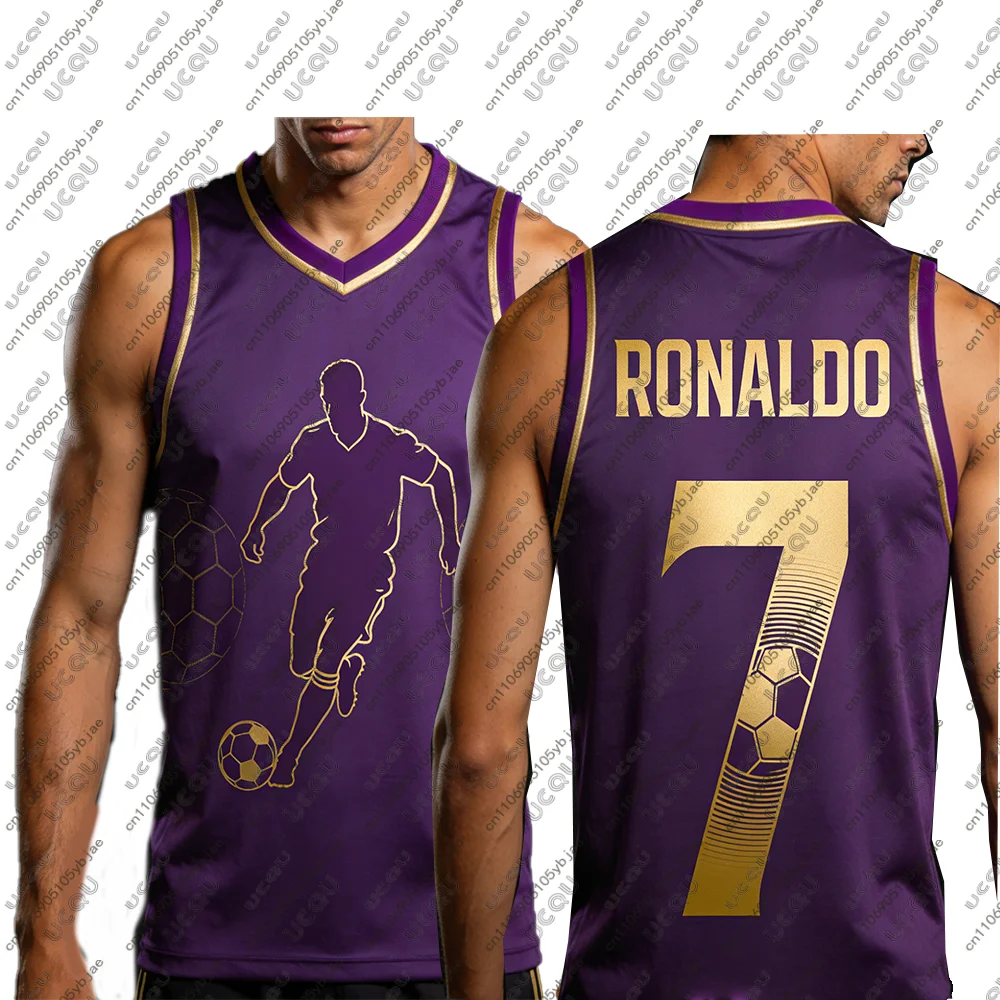 

2026 футболка для мужчин и мальчиков, мужская и детская футболка, топ, дышащая футбольная майка для взрослых, спортивная одежда, быстросохнущий жилет, футбол 7, подарок