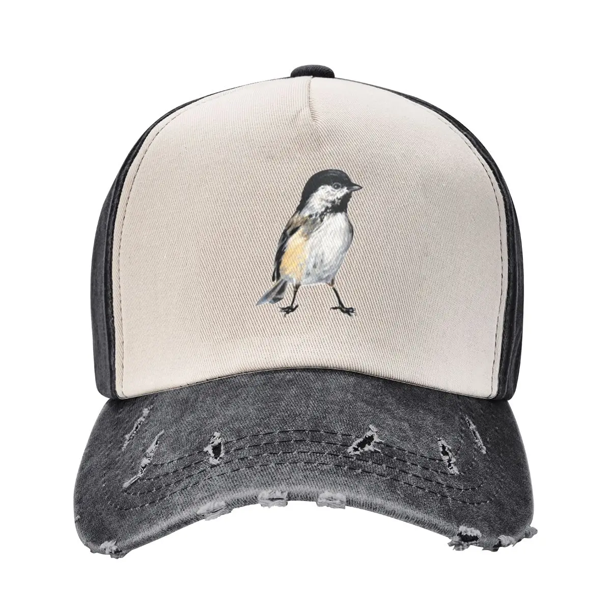 

Chickadee Drawing 6 (no background) Baseball Cap Luxury Brand Cosplay dad hat For Women 2025 Men's