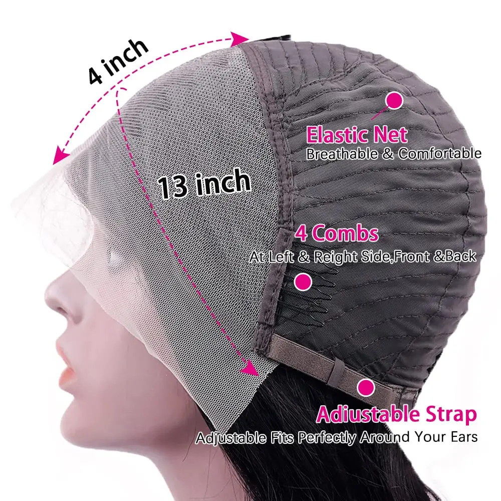 Short Bone Straight Bob Wig Human Hair 250 Density 13x6 Hd Lace Frontal Human Hair Wig 13x4 HD Lace Frontal Short Straight Lace Front Bob Wigs For Black Women Human Hair Pre Plucked image 8