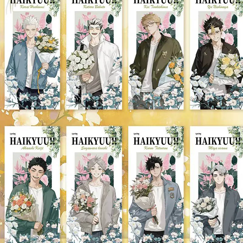 Remai Wenchuang Wholesale Haikyuu Collection Cards Booster Box "Summer Flowers" Series Acrylic Stamp Kids Playing