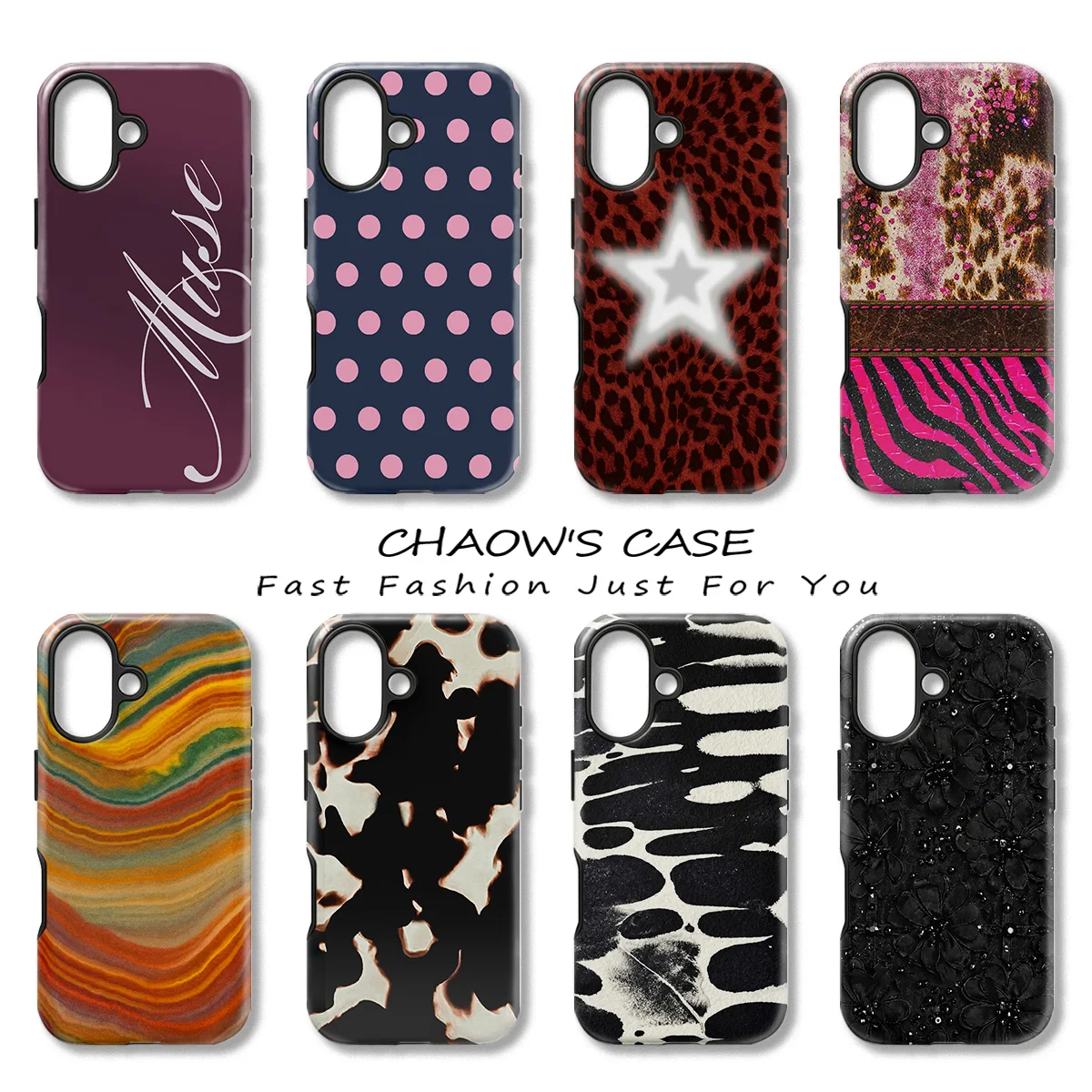 Vintage Rainbow Agate Swirl Phone Case for Samsung Galaxy S20 S23 S24 S25 S26 FE Plus Ultra Edge 4G 5G Luxury Double-layer Cover