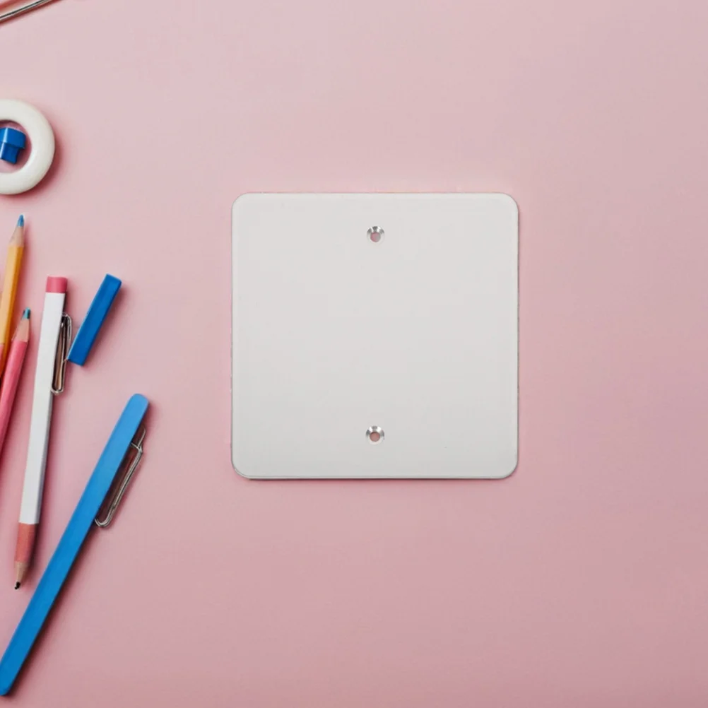 

1pcs Blank Socket Plate 120 Type Stainless Steel Wall Plate Dual Hole For Unused Outlet Metal Outlet Cover Wall Hole Protection