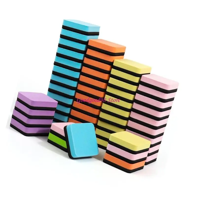 24/48 PCS Whiteboard Eraser Feel Board Cleaner Erasers Cleaner cho văn phòng văn phòng văn phòng