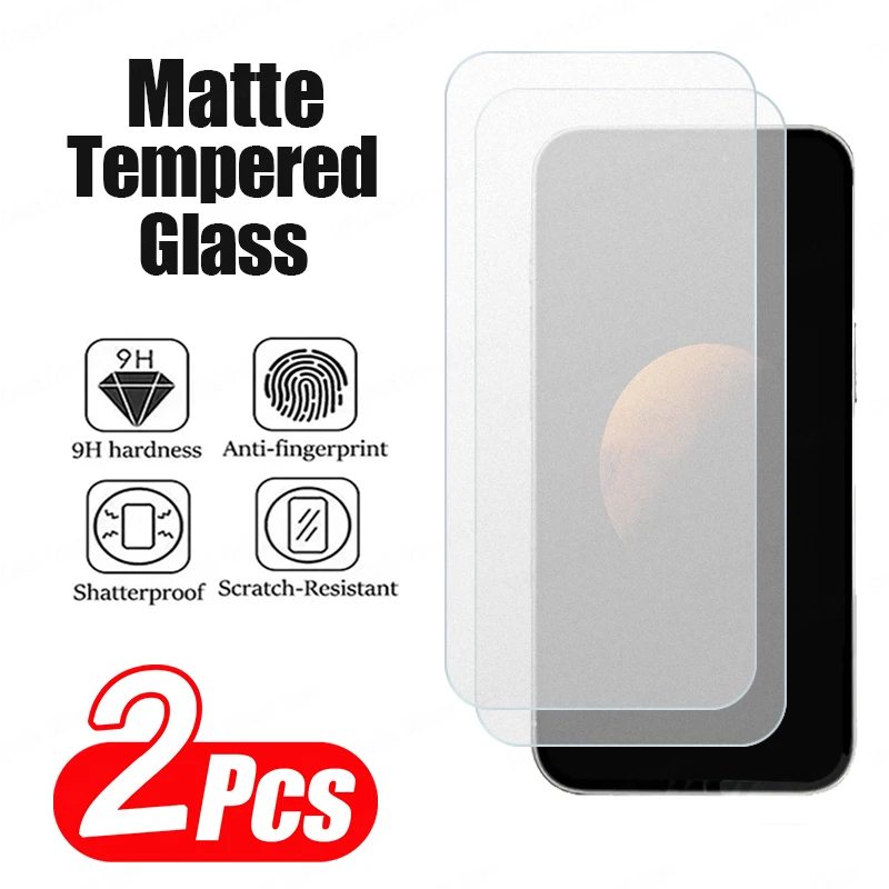 

2Pcs Matte Tempered Glass For iPhone 14 13 12 15 11 Pro Max 15 14 Plus Glass 13 15 11 12 14 Pro Frosted Screen Protector Film