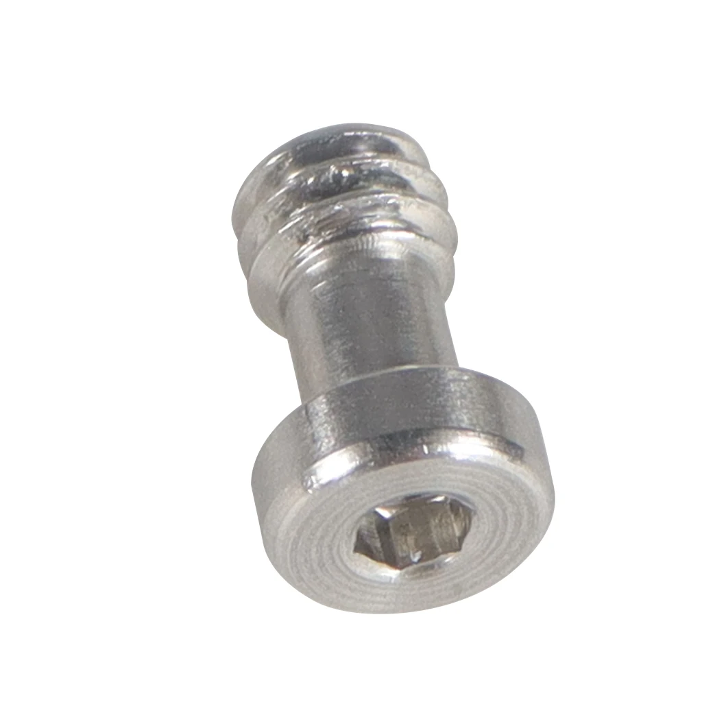 1/4"-20 Edelstahl Sechskant Innensechskant Adapter Schnellspannschraube für DSLR-Kameras Rig Flash Mikrofon Lichtzubehör – Detail 9