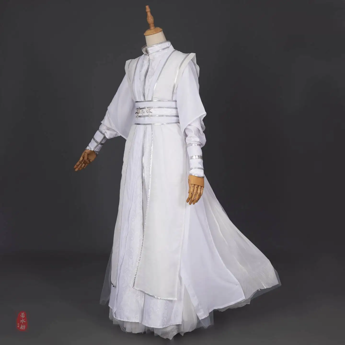 White Ancient Costume Cosplay Men's Clothing Strong Suit Universal Swordsman Xie Lian Chu Wan Ning Fairy-like