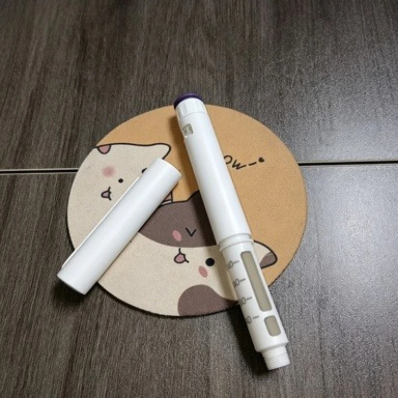 

1 Set of 10 Disposable Injection Pens Convenient Injection Helper for Insulin & Growth Hormone (Without Drugs)