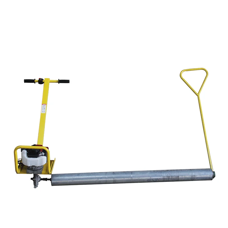 New Product Permeable Floor Roller Floor Single Rolling Leveler Cement Pavement Roller Concrete Curb Roller for Sale