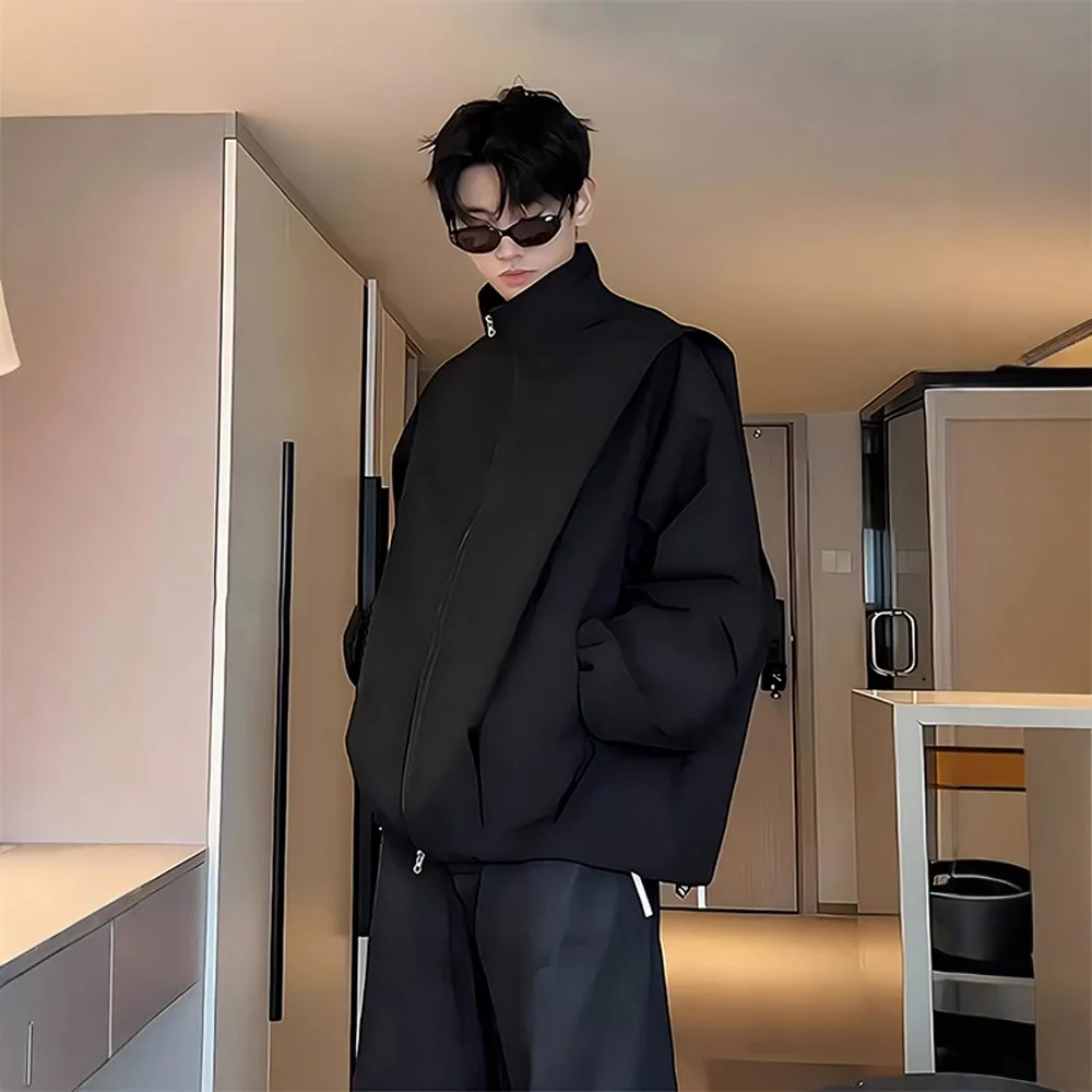 

Cleanfit короткая куртка-стойка мужская осенне-зимняя модная брендовая элитная американская куртка-бомбер бейсбольная форма