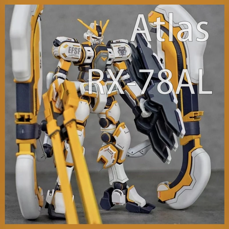 

HG 1/144 Thunder Universe Battlefront RX-78AL Atlas Assemble The Model Action Robot Doll Children'S Puzzle Toys Decorative Gifts