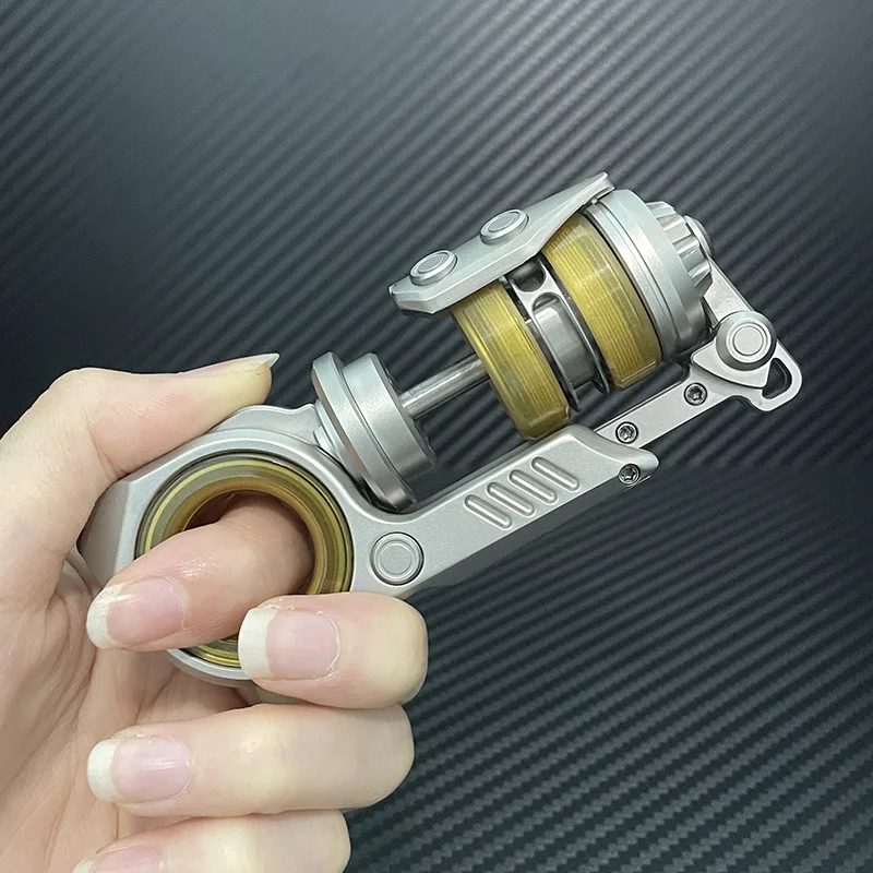 Sinian PEI S.S EDC Stimmgabel Fidget Slider – ADHS Fokus Push Ei Sensorisches Spielzeug Angstlinderung Erwachsene Fidget Spinner Spielzeug Geschenk