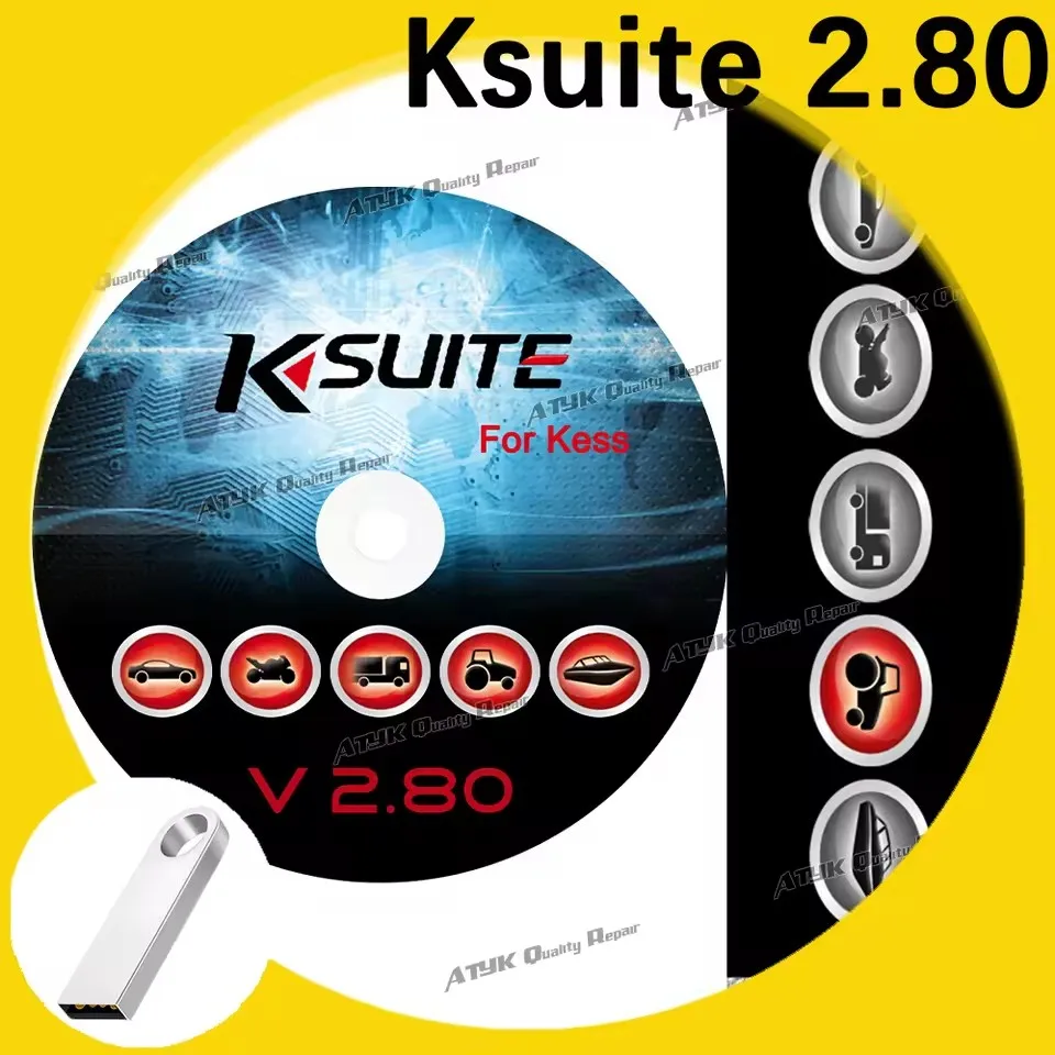 

ECM Titanium Edition Real 500MB Ksuite 2.80/2.53/2.47/10 ECU Gifts for Kess V5.017 ECU Master Ktag 2.25 ECU Chip Tool